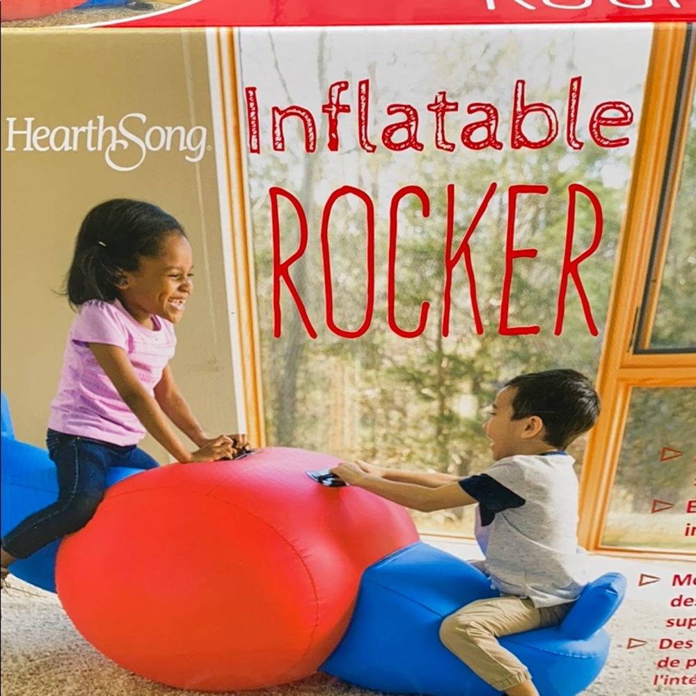 HearthSong Inflatable Rocker NIB - Picture 3 of 5